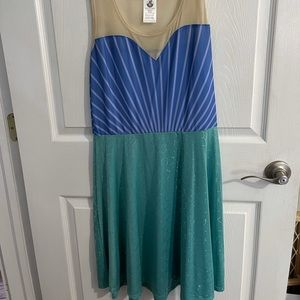 Woman’s mermaid costume dress